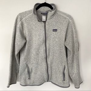 Patagonia Full Zip Heather Gray Jacket